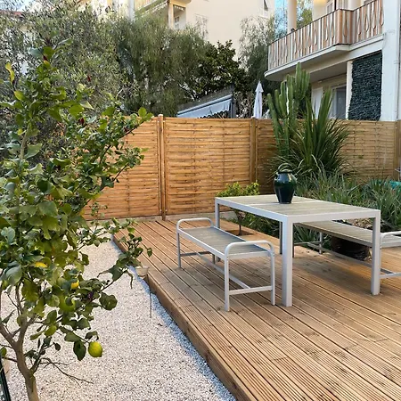 2 Pieces Avec Jardin Et Clim A Quelques Pas De La ! Niza
